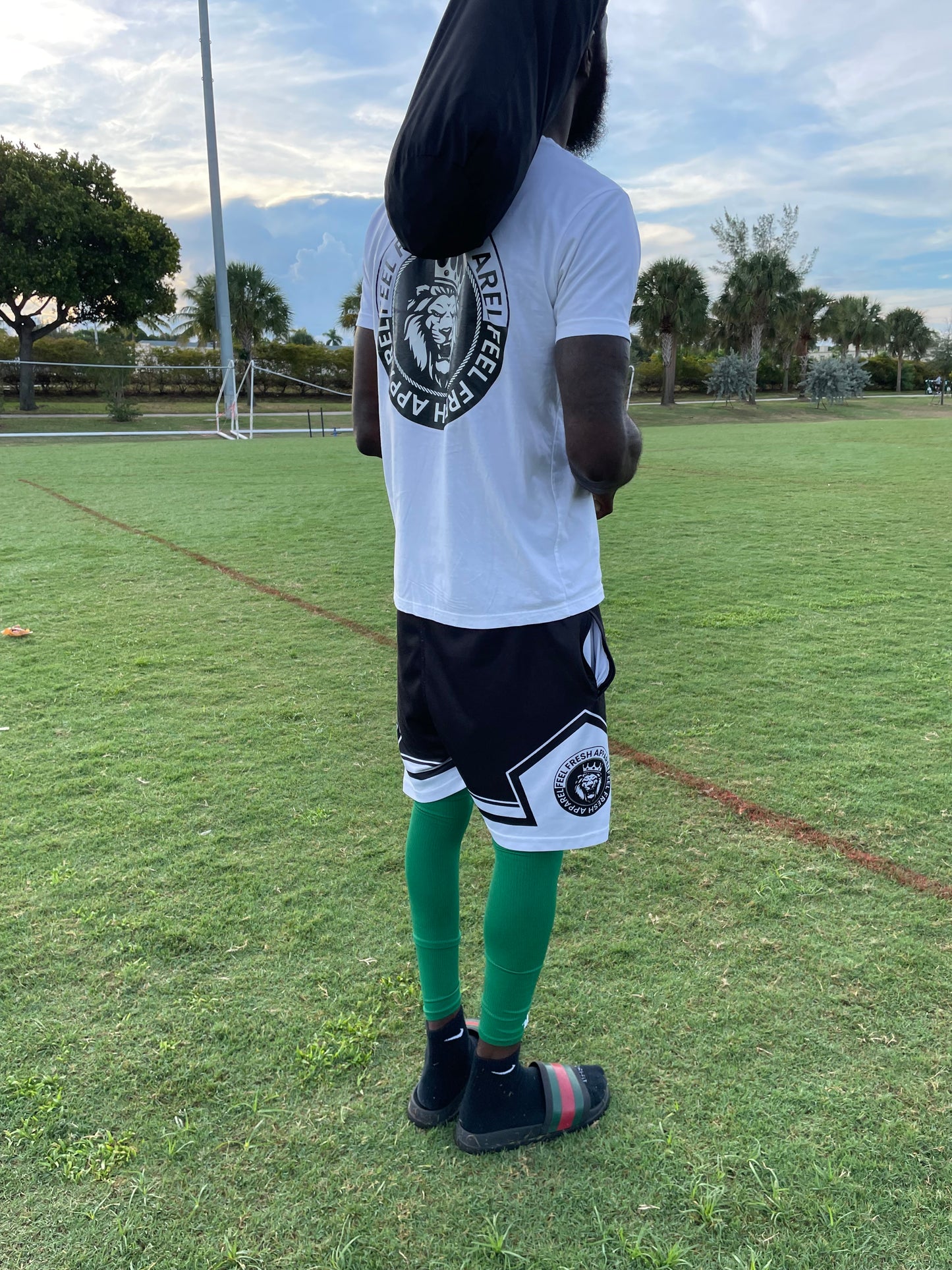 Lion Patch White Tee