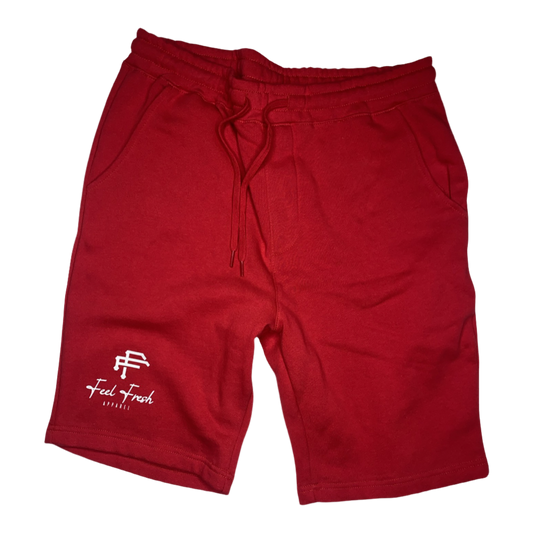 Feel Fresh Red Shorts